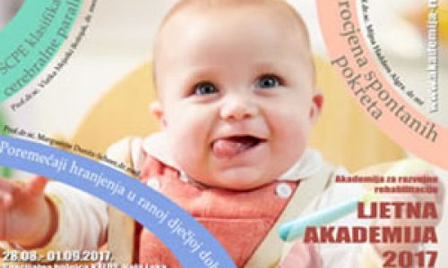 Ljetna akademija 2017, Poremećaji hranjenja u ranoj dječjoj dobi – dijagnostika i mogućnosti terapijskih postupaka